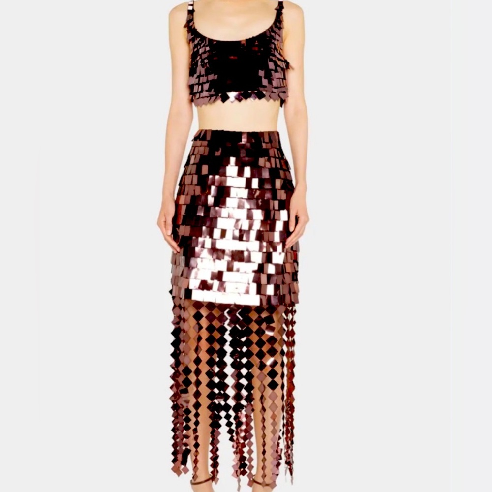 Jonathan Simkhai Sequin Skirt